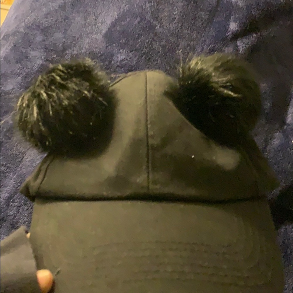 A two Pom hat